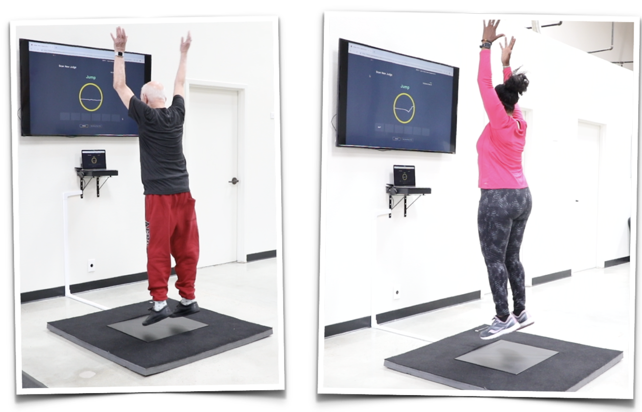 Is the Jump Scan valid for "nonathletic" populations?